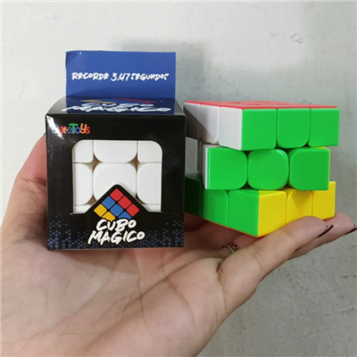 Kit C/6 Cubo Magico Caixinha Infantil Atacado